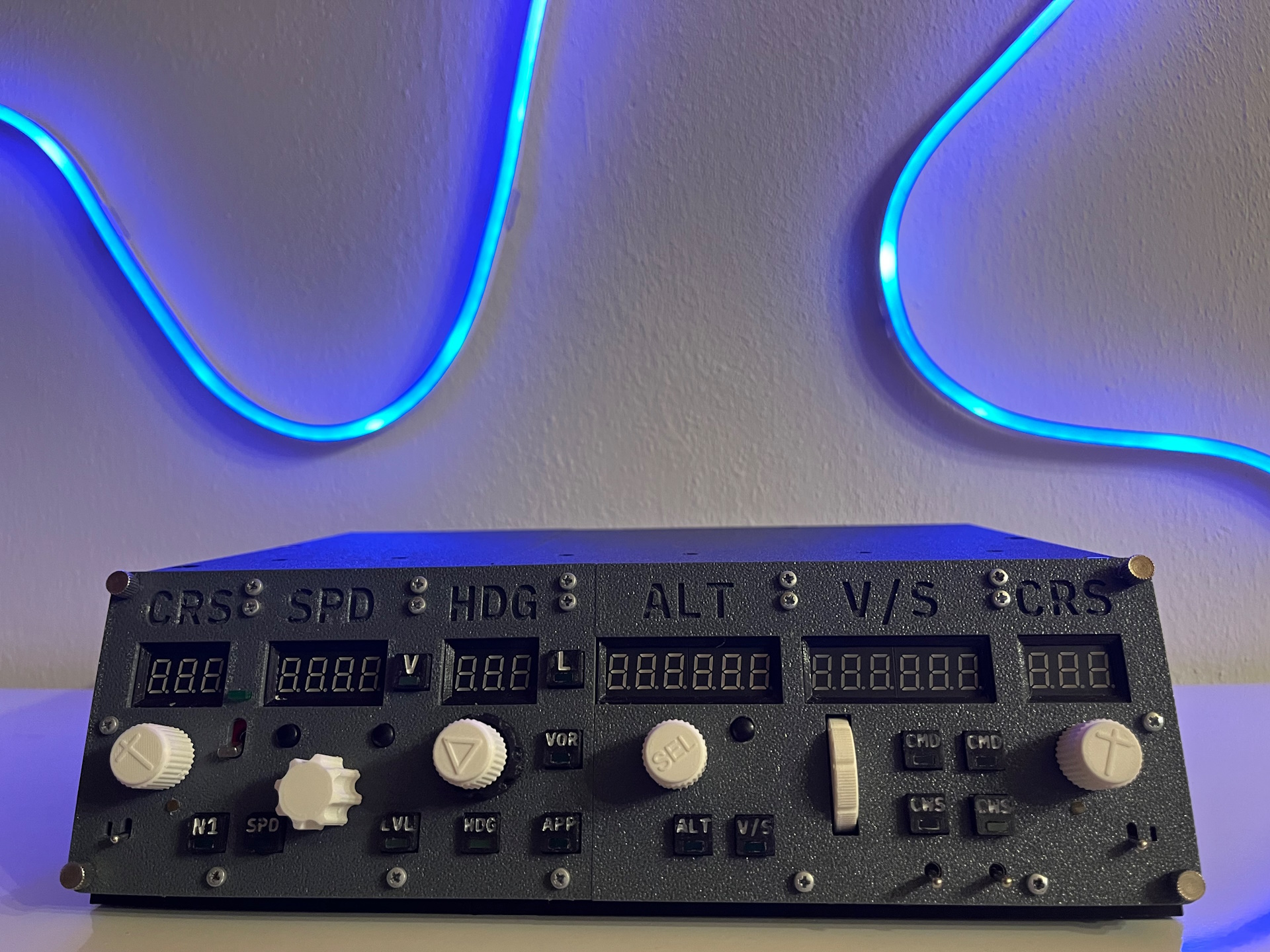 Boeing 737 MCP Build Log